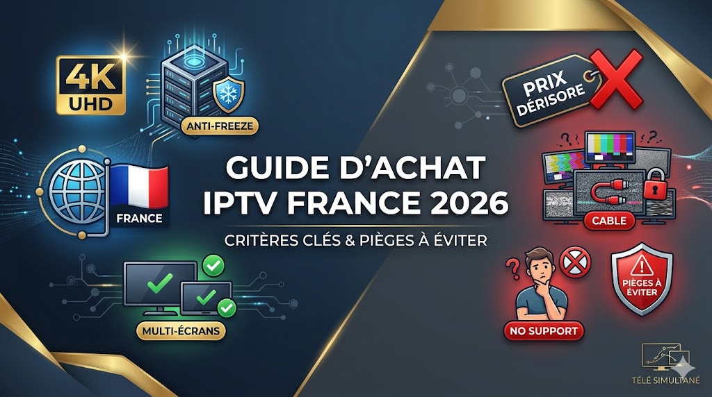 Comment choisir le meilleur abonnement IPTV en France en 2026 ? (Critères et pièges à éviter)